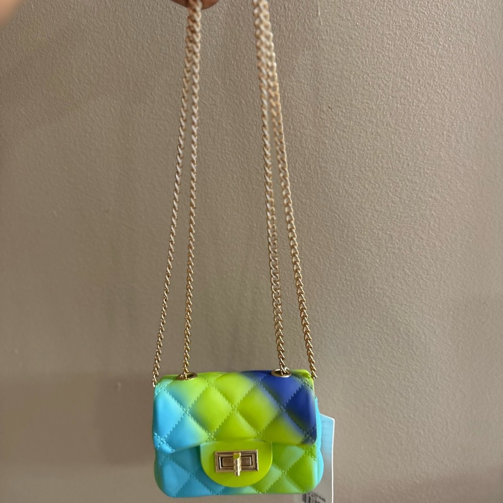 Summer Mini Purse Green/Blue - Picture 4 of 4